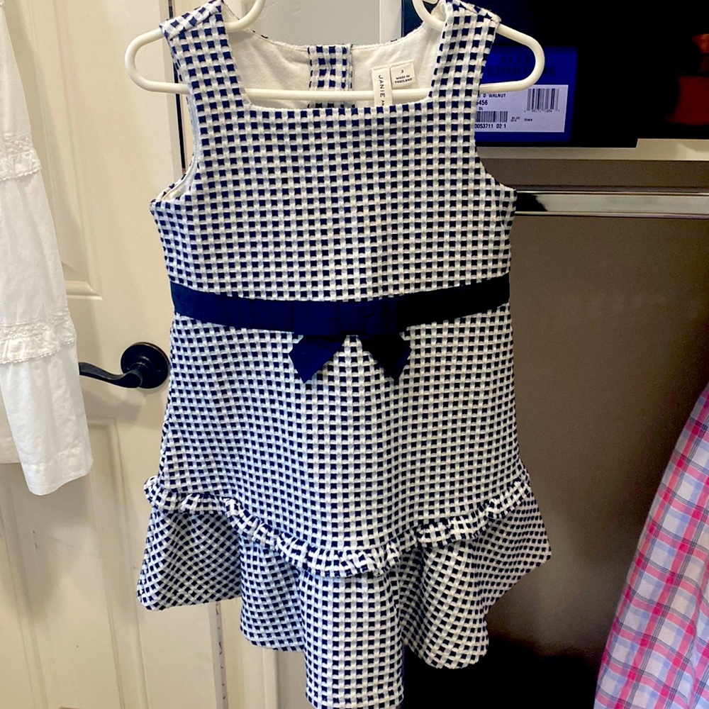 Janie and Jack Size 3 Boucle Dress